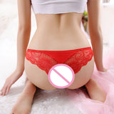 1PC Fashion Sexy Women Thongs G-string Lace Cutton Floral Sheer Underwear Soft Lingerie Briefs Panties