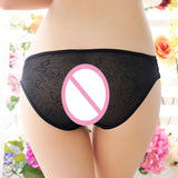 Women Lady Hollow Briefs Underwear Knickers Panties Lingerie Thongs G-string Dress