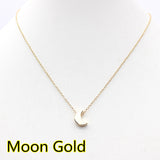 2017 New Women chocker gold Silver Chain star heart choker Necklace Jewelry collana Kolye Bijoux Collares Mujer Collier Femme