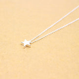 2017 New Women chocker gold Silver Chain star heart choker Necklace Jewelry collana Kolye Bijoux Collares Mujer Collier Femme