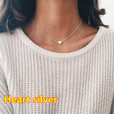 2017 New Women chocker gold Silver Chain star heart choker Necklace Jewelry collana Kolye Bijoux Collares Mujer Collier Femme