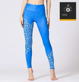 2018 Printed Yoga Pants Women High Waist Yoga Leggings for Fitness Sports Tight Pants Seamless Running Leggings Sport Trousers