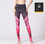 2018 Printed Yoga Pants Women High Waist Yoga Leggings for Fitness Sports Tight Pants Seamless Running Leggings Sport Trousers