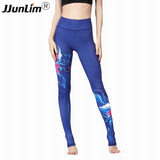 2018 Printed Yoga Pants Women High Waist Yoga Leggings for Fitness Sports Tight Pants Seamless Running Leggings Sport Trousers