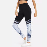 2018 Sexy Women Leggings Athleisure Mesh Design Pants Women Sporting Workout Elastic Slim Breathable Camo Printed Leggings K6#