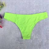 2018 Women Underwear Solid Sexy Lingerie Panties for Women String Thongs Seamless G-String Briefs Panties Underwear Free Ship