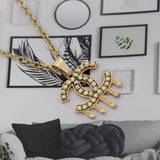 2019 New fashion Drop necklace For woman short necklace brand jewelry necklace Gift wholesale