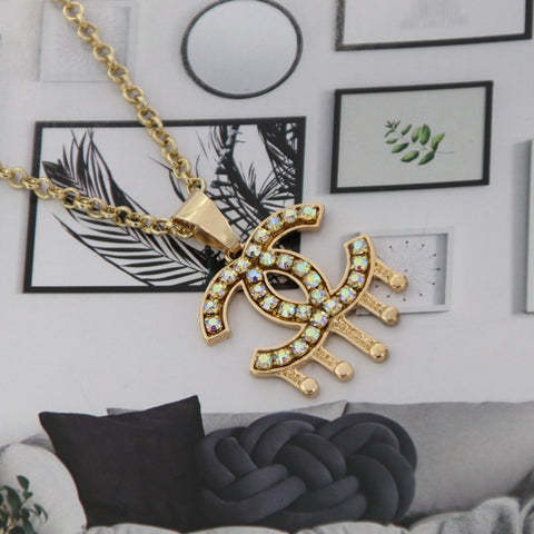 2019 New fashion Drop necklace For woman short necklace brand jewelry necklace Gift wholesale