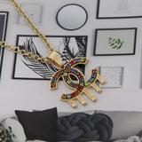 2019 New fashion Drop necklace For woman short necklace brand jewelry necklace Gift wholesale