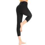 Calf Length Anti-Cellulite Leggings Women Scrunch Back pant Push Up Black Sport Leggings Fitness High Waist Workout Activewear