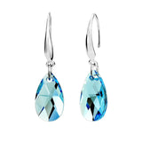 Classic Elegant Long Earrings For Women Fashion Geometric Crystal Gold Color Water Drop Earring Brincos Bijoux Jewelry