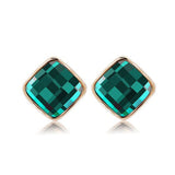 Classic Elegant Long Earrings For Women Fashion Geometric Crystal Gold Color Water Drop Earring Brincos Bijoux Jewelry