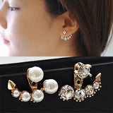 Classic Elegant Long Earrings For Women Fashion Geometric Crystal Gold Color Water Drop Earring Brincos Bijoux Jewelry