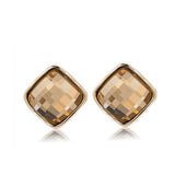 Classic Elegant Long Earrings For Women Fashion Geometric Crystal Gold Color Water Drop Earring Brincos Bijoux Jewelry
