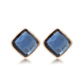 Classic Elegant Long Earrings For Women Fashion Geometric Crystal Gold Color Water Drop Earring Brincos Bijoux Jewelry