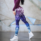 Color Block Fitness Woman Yoga Pants Running Tights Sport Leggings Sports Suit Exercise Training Trousers Gym Clothing