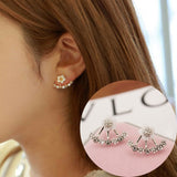 Daisy Flower Earrings For Women Jewelry Fashion Simple Cherry Blossoms Flower Stud Earrings Ear Studs novedades luxury jewelry