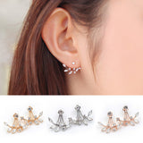 Daisy Flower Earrings For Women Jewelry Fashion Simple Cherry Blossoms Flower Stud Earrings Ear Studs novedades luxury jewelry