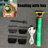 Electric Hair Clipper Rechargeable Shaver Beard Trimmer Professional Men Hair Cutting Machine Beard Barber Hair Cut