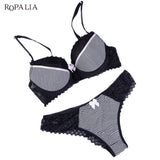 Fashion Lady Bra Brief Sets Lace Push Up Bra Set Women Underwear Girl Sexy lingerie