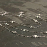 Fashion New Design Crystal Backdrop Necklace Back Chain Gold an Silver Color Backless Dress Accessories  Jewelry Bridal Jewelry
