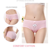 Feilibin 5Pcs /Lot Panties Hot Sale Sexy Cotton Women lingerie Seamless Womens Briefs Comfort Women Underwear Intimates M-XXL