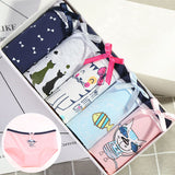 Feilibin 5Pcs /Lot Panties Hot Sale Sexy Cotton Women lingerie Seamless Womens Briefs Comfort Women Underwear Intimates M-XXL