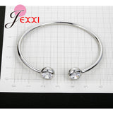 Giemi Genuine Fine 925 Sterling Silver Charming Jewelry Bracelet Bangles Women Fashion Accessories Factory Price Free Shipping