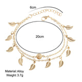 H:HYDE Hot Jewelry Anklets for Women Foot Accessories Summer Beach Barefoot Sandals Bracelet ankle on the leg Female Ankle Strap