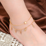 H:HYDE Hot Jewelry Anklets for Women Foot Accessories Summer Beach Barefoot Sandals Bracelet ankle on the leg Female Ankle Strap