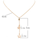 Hot Fashion Pentagram Necklaces & Pendants Heart Charms Statement Short Necklaces Women Jewelry Chokers Necklace Collier Fleurs