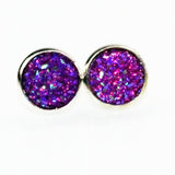 Gold Color Pearl Stud Earrings For Women