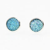 Gold Color Pearl Stud Earrings For Women
