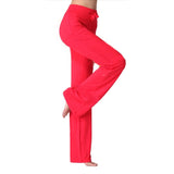 Model Plus Size Yoga Pants High Waist Sport Leggings Fitness Sportswear Women Gym Exercise Running Workout Wide Leg Pants