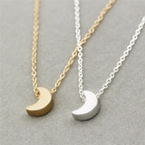 Moon Star Metal Choker Necklace Women Jewelry Accessories Gift Trendy Style Silver Gold Link Chain Necklaces Women