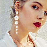 New Fashion Stud Earrings For Women Golden Color Round Ball  Geometric Earrings For Party Wedding Gift Wholesale Ear Jewelry