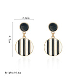 Newest Fashion Women Stud Earrings Unquie Design Geometric Ear Jewelry Wholesale And Dropshipping