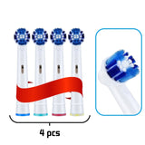 Oral B Electric Toothbrush Heads Replaceable Brush Heads For Oral B Electric Advance Pro Health Triumph 3D Excel Vitality 4pcs