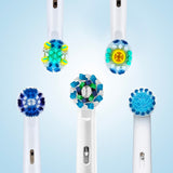 Oral B Electric Toothbrush Heads Replaceable Brush Heads For Oral B Electric Advance Pro Health Triumph 3D Excel Vitality 4pcs