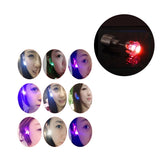 QCOOLJLY Glowing in the Dark LED Dazzling Stud Earring