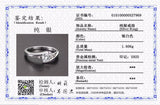 Sent Certificate of Silver! YINHED 100% Pure 925 Sterling Silver Ring Set Luxury 0.5 ct CZ Diamant Wedding Rings for Women ZR327