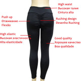 Simenual Push up high waist leggings women fitness clothes 2018 slim ruched bodybuilding women's pants athleisure female legging