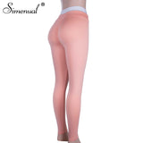 Simenual Ruching high waist leggings sportswear women fitness clothing crisscross push up legging bodybuilding athleisure pants