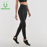 Slim Yoga Leggings Women Perspiration Running Tights High Waist Workout Pants Female Hot Sweat Sports Trousers