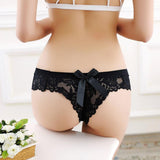 Underwear Women G string Sexy String Lingerie Lace Thong Seamless Briefs Transparent Panties Knickers Black Tangas Bragas