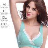 Woman's No rims 100% all cotton Bra Simple and comfortable solid color wire free bras lingerie
