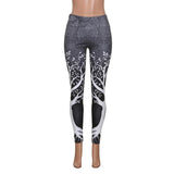 Women Printed Sports Yoga Workout Gym Fitness Exercise Athletic Pants Sport Leggings Running Pants Women Stretchy Gym Tights