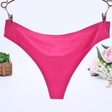 Women Sexy panties Spandex Shorts Panties Vs Underwears Solid Black Pink Lingerie Thong Big Size Hipster Panty