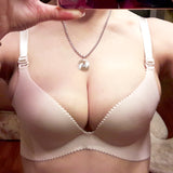 Women Super Push Up Seamless underwire Bra Gather Adjustable Girls soid Lingerie Bra 6 Color Cup Strappy Women's Bras underwear