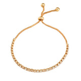 ZOSHI Luxury Rose Gold Chain Link Bracelets for Women Ladies Cubic Zircon Crystal Jewelry Charms Heart Woman Bracelets & Bangles
